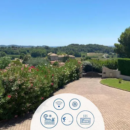 Les Hauts De La Pinede - Avec Piscine, Jacuzzi Et Boulodrome Privatifs Villa *